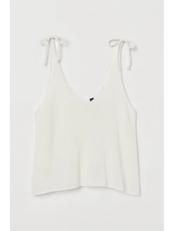 Топ с бретелями H&M 260797811 купить за 1 268 ₽ в интернет‑магазине Wildberries